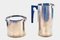 Cylinda Decanter and Ice Bucket by Arne Jacobsen for Stelton, 1970s, Set of 2 3