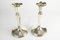 Silver Candleholders from Mema, Set of 2 1