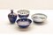 Vintage Bowls & Vase Set by Sven Hofverberg, Set of 4 1