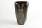 Facett Vase in Silber auf Keramik von Sven Jonsson für Gustavsberg 1