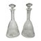 Crystal Ship Decanters in Bell Shape, Set of 2 1