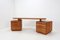 Solid Elm Wood B40 Desk by Pierre Chapo 1