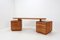 Solid Elm Wood B40 Desk by Pierre Chapo, Image 1