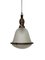 Antique Industrial Opaline Milk White Glass Ceiling Light by Körting & Mathiesen 1