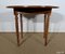 Small 19th Century Solid Walnut Console Side Table 5