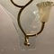Lámpara colgante italiana de vidrio grabado de Pietro Chiesa, Imagen 6