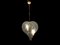 Italian Light Pendant in Etched Glass by Pietro Chiesa 2