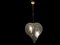 Lámpara colgante italiana de vidrio grabado de Pietro Chiesa, Imagen 8