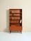 Vintage Scandinavian Library with Drawers 3