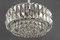 Nickel Crystal Chandelier from Bakalowits & Söhne, 1950s 2