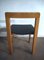 Chaises National Vintage en Noyer et Cuir de Parma, Bulgarie, Set de 5 5