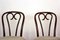 Wooden Bentwood Chairs, 1950s, Set of 4 5