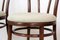 Wooden Bentwood Chairs, 1950s, Set of 4 6
