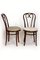 Wooden Bentwood Chairs, 1950s, Set of 4, Image 16
