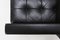 Vintage Black Settee by Florence Knoll Bassett for Knoll Inc. / Knoll International 11