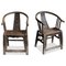 Horseshoe Chairs in Willow, Set of 2 1