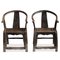 Horseshoe Chairs in Willow, Set of 2 2