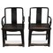 Southern Official Chairs in Elm, Set of 2, Image 2