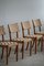 Model 1462 & 1572 Dining Chairs by Karl Schrøder for Fritz Hansen, 1930s, Set of 8, Image 3