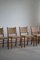Model 1572 Dining Chairs by Karl Schrøder for Fritz Hansen, 1930s, Set of 4 4