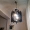 Mid-Century Portuguese Hanging Lamp in Chrome and Acrylic, 1960s, Image 6