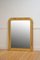 Specchio da parete Luigi Filippo in legno dorato, Immagine 1