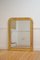 Espejo de pared francés Louis Philippe de madera dorada, Imagen 2