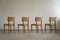 Model 1462 Dining Chairs by Karl Schrøder for Fritz Hansen, 1930s, Set of 4 8