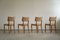 Model 1462 Dining Chairs by Karl Schrøder for Fritz Hansen, 1930s, Set of 4, Image 8