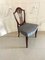Antique Victorian Dining Chairs in Mahogany, Set of 6, Image 3