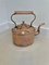 Antique George III Oval Kettle in Copper 1