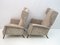 Mid-Century Italian Modern Velvet Winged Armchairs by Gio Ponti for Cassina, 1950s, Set of 2 5