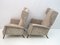 Mid-Century Italian Modern Velvet Winged Armchairs by Gio Ponti for Cassina, 1950s, Set of 2, Image 5