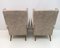 Mid-Century Italian Modern Velvet Winged Armchairs by Gio Ponti for Cassina, 1950s, Set of 2 14