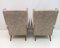 Mid-Century Italian Modern Velvet Winged Armchairs by Gio Ponti for Cassina, 1950s, Set of 2, Image 14