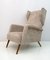 Mid-Century Italian Modern Velvet Winged Armchairs by Gio Ponti for Cassina, 1950s, Set of 2, Image 8