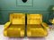 Vintage Modular T Seater Sofa Armchairs, 1980s, Set of 2 4