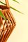 Mid-Century Italian Wicker Bamboo Cestino Basket or Plant Holder, 1960s, Image 6