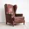 Italian Lounge Chair in Leather 8