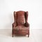 Italian Lounge Chair in Leather 17
