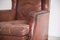 Italian Lounge Chair in Leather 6