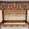Early 20th Century Catalan Spanish Carved Walnut Wood Console Table, Image 2