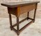 Early 20th Century Catalan Spanish Carved Walnut Wood Console Table, Image 9