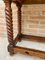 Early 20th Century Catalan Spanish Carved Walnut Wood Console Table, Image 7