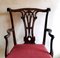 Antique English Chippendale Style Chair 9