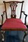 Antiker englischer Stuhl im Chippendale Stil 2