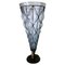 Transparente Vase aus Muranoglas 1