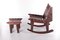 Rocking Chair Vintage par Angel Pazmino pour Muebles De Estilo, 1960, Set de 2 4