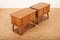 Solid Wood Bedside Table Set, 1940, Set of 2 4