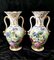Napoleon III French Vases from Porcelaine De Paris, Set of 2 2